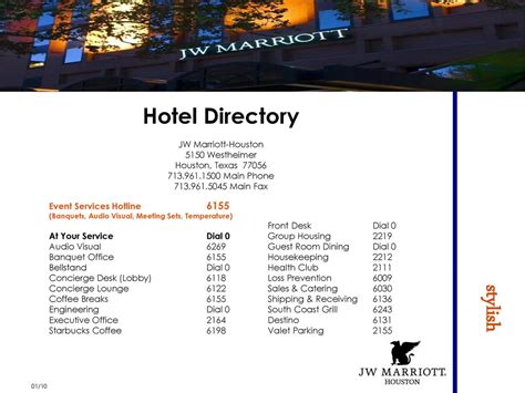 list of marriott hotels|Hotel Directory .